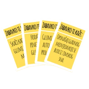 ZABAVKO - Društvena igra za djecu vrtićke dobi