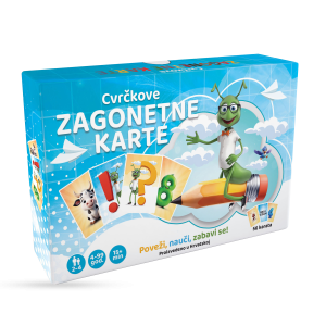Cvrčkova didaktička igra Zagonetne karte